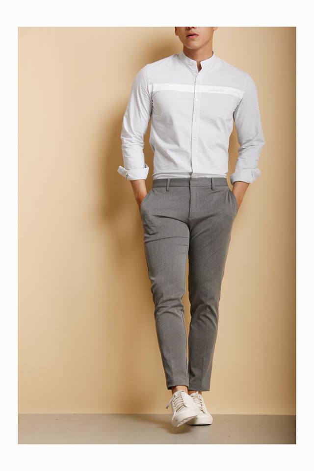cách mặc quần tây nam đẹp