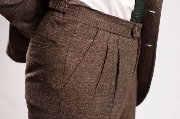 quần tây nam xếp ly