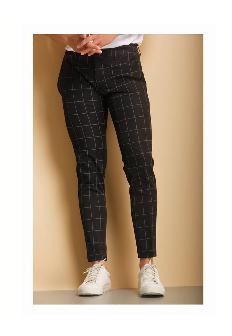 Quần Đen Xám Caro 8Q70