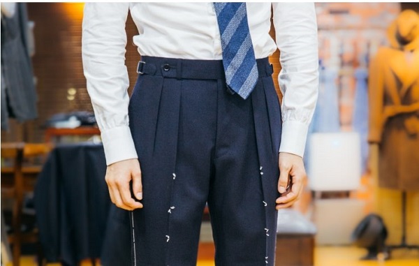 quần tây nam xếp ly