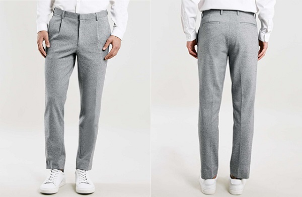 quần tây nam xếp ly