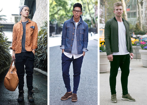 Quần tây ống túm nam-2