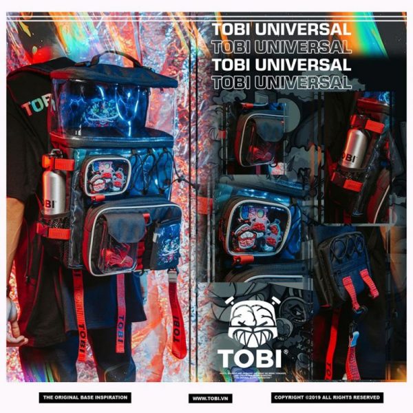 Mẫu Backpack Tobi streetwear